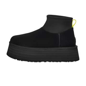 UGG Classic Mini Dipper Boot Black Yellow