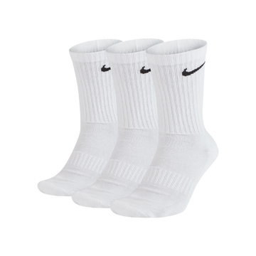 Nike Everyday Cushioned Sports Socks 3 Pack White