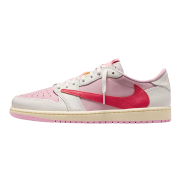 Nike Air Jordan 1 Retro Low OG SP Travis Scott Sail Tropical Pink