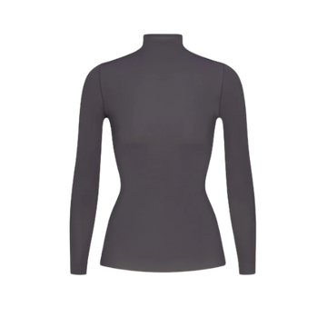 Nike x SKIMS Women's Weightless Layers Mock Neck Long Sleeve Top Lead