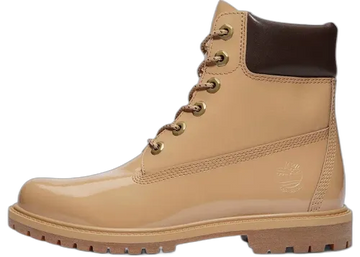 Timberland 6" Premium Waterproof Boot Patent Light Brown