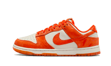 Nike Unisex Sneakers Dunk Low Cracked Orange